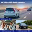 Manan 4K Dash Camera Front Rear Inside 3 Len Car Truck Reversing Wifi GPS 128G Carousel 3