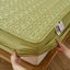 Anycozy Mattress Cover Green 100x200cm Pure Cotton Soft Quilted Bed Sheet Ant... Carousel 4