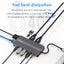 12 in 1 Type C USB HUB C Docking Station Adapter/Ether Net Lan Carousel 1