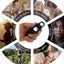 Self Defense Siren Keychain with LED Flashlight - Battery Powered Carousel 4