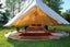 5m Canvas Bell Tent with Fly **1-YEAR WARRANTY** Carousel 8