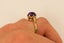 9ct Cabochon Amethyst ring Carousel 8