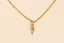 9ct Pink Amethyst & Diamond necklace Carousel 2