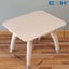 Kid's Square Table HDPE Yellow Top Carousel 4