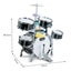 Kids Jazz Drum Set Junior Musical Educational Instrument Toy Playset Carousel 5