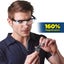Mighty Sight LED Magnifying Eyewear Black Carousel 5