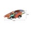 6 Pack Pull Back Dinosaur Toys Race Car Set Carousel 5