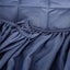 SOGA 2X Blue 183cm Wide Cross-Hatch Mattress Cover Thick Quilted Stretchable ... Carousel 9