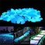 100pc Garden Glow in the Dark Luminous Pebbles for Walkways Plants Fish Tank ... Carousel 5