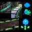 100pc Garden Glow in the Dark Luminous Pebbles for Walkways Plants Fish Tank ... Carousel 6