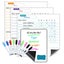 Magnetic Fridge Planner White Board Set Carousel 4
