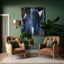 Interstellar Rua Contemporary New Zealand Big Painting 102x76cm Other Dimensions Carousel 6