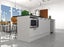 Shaker Style Matte White Kitchen with Island Carousel 3