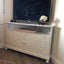 Bone Inlay Corner Cabinet in White - Warehouse Sale Carousel 3