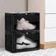 Premium Sneaker Display Case Shoe Storage Box Clear Plastic Magnetic Stackable Carousel 7