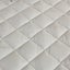 SOGA White 183cm Wide Cross-Hatch Mattress Cover Thick Quilted Stretchable Be... Carousel 8