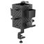 Gorilla Office: Rotating Peg Board Kit Black Carousel 3