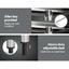 Cefito 1829 X 762Mm Commercial Stainless Steel Kitchen Bench With 4Pcs Castor Wh Carousel 4