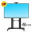 North Bayou Luxury Heavy-duty Aluminum Alloy TV cart for 55 to 80” Flat TV Carousel 2