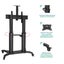 North Bayou Luxury Heavy-duty Aluminum Alloy TV cart for 55 to 80” Flat TV Carousel 6