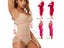 Women's One Piece Tummy Control Body Shaper Jumpsuit With Built In Bra Carousel 4