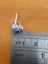 Beautiful Sterling Silver Earrings w/ Purple and White Stones - 336 Carousel 4
