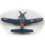 FMS 1700MM (66.9") F4U CORSAIR-BLUE PNP (V3) with Reflex v2 Carousel 12