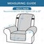 Recliner Covers Reversible Quilted Carousel 8