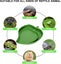 Reptile Food Water Bowl Leaf 2pc combo Carousel 4