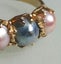 Antq Victorian 18CT Gold Natural Pearl Ring Carousel 8
