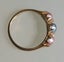 Antq Victorian 18CT Gold Natural Pearl Ring Carousel 11