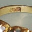 Antq Victorian 18CT Gold Natural Pearl Ring Carousel 14