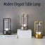 Modern Cordless 3 Color Dimmable Touch Control Table Lamp - USB Rechargeable Carousel 3