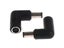 7.4x5.0mm Male To Female DC Power Plug Adapter For DELL Laptop 90 Angle Carousel 7