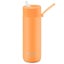 Frank Green Neon Orange Ceramic Reusable Bottle with Straw Lid 595mL (20oz) Carousel 1