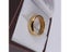 Hot Sale High Polish Gold Plate Titanium Steel Women Man Wedding Ring Top Carousel 3