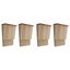 vidaXL Bat Houses 4 pcs 22x12x34 cm Wood Carousel 1