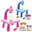 Children's Projection Drawing Board Enlightenment Early Learning Carousel 2