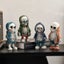 Halloween Theme Skull Dolls Resin Ornaments Characters Statues Home Carousel 3