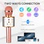 Portable Wireless Bluetooth USB Rechargeable Karaoke Microphone Carousel 10