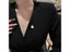 Fashion Brooch Set Flower Bow Brooches For Women Metal Anti-glare Lapel Pin Carousel 4