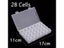 Diamond Painting Tools Sets With 64/56/42/28 Cells Plastic Storage Box Funnel Carousel 7