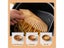 50pcs Air Frying Pan Disposable Wood Pulp Parchment Paper Cheese Cake Pad Air Carousel 4