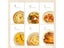 50pcs Air Frying Pan Disposable Wood Pulp Parchment Paper Cheese Cake Pad Air Carousel 6