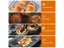 FAISDU1pcs Single Layer Stainless Steel BBQ Bread Cake Cooling Rack Drip Dry Carousel 6