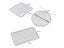 FAISDU1pcs Single Layer Stainless Steel BBQ Bread Cake Cooling Rack Drip Dry Carousel 7
