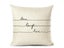 Letter Love Home Cushion Covers Linen Black White Pillow Cover Sofa Bed Nordic Carousel 5