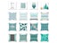 Polyester Fiber Nordic Classic Geometry INS Style Pillow Cover Sofa Cushion Carousel 3