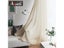 Beige Linen Tulle Curtains For Living Room Modern Flax Sheer Curtains For Carousel 5