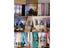 Curtain White Purple String Curtains Pure Color Tulle Bedroom Window Door Carousel 6